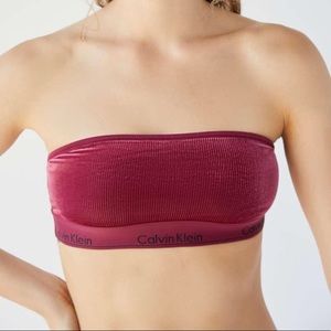 Calvin Klein Velvet bandeau